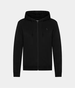 Copenhagen Bamboo Schwarzer Bambus-Kapuzenpullover mit Reißverschluss – Produktbild 1 von 1