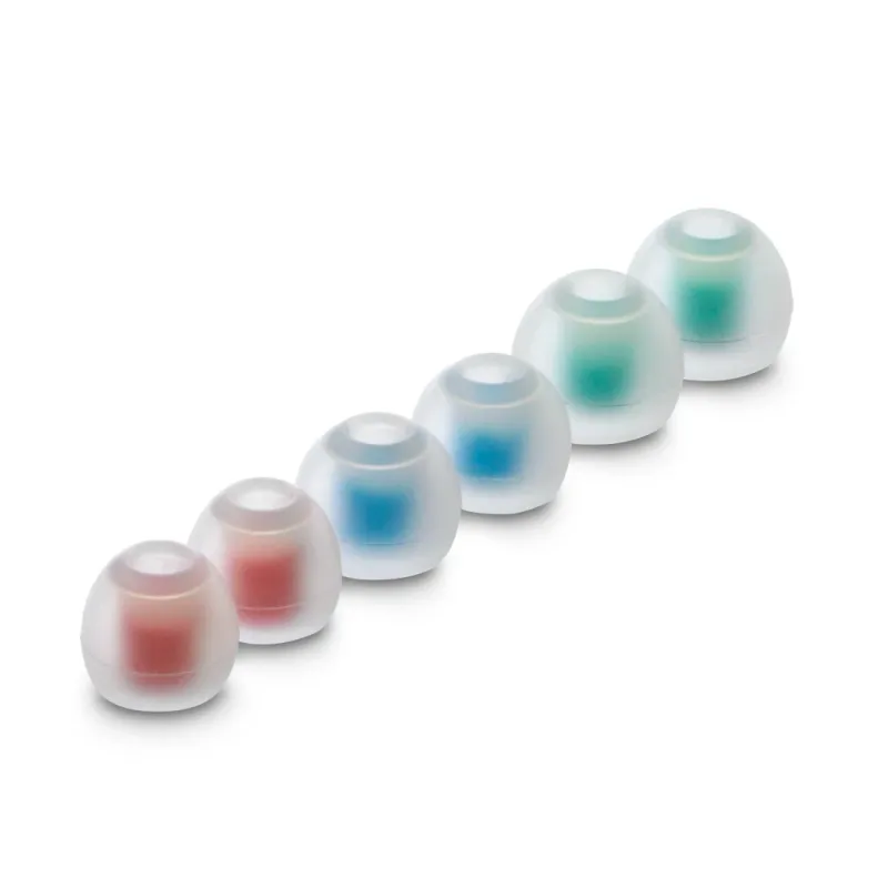 Hama Hama Silikon-Ersatzohrpolster, Größe S - L, 6 Stück, Weiß (00221838) – Produktbild 3 von 3