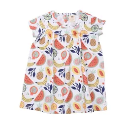 Walkiddy Baby Kleid GOTS zertifiziert, Bio-Baumwolle, mehrfarbig, „Cheerful Fruits“, Frucht-Muster, leicht – Walkiddy – Produktbild 1 von 1