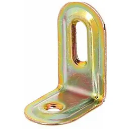 Alberts ALBERTS Verstellwinkel, 28x40x22 mml, geprägt, mit Langloch, verzinkt gelb – Produktbild 1 von 1