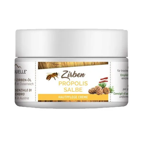 4betterdays 4betterdays Zirben Propolissalbe | 125 ml | mit Bienenpropolis und Zirbenöl | Made in Austria – Produktbild 1 von 3