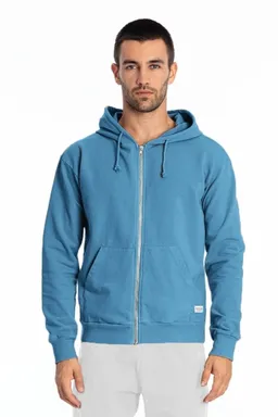 RAVENS VIEW IBIZA RAVENS VIEW IBIZA Herren vegan Hoodie Zip Ibiza Maui Blau – Produktbild 1 von 1