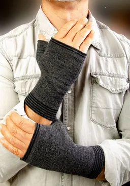 LANARTO slow fashion LANARTO slow fashion Handwärmer Herren mit Daumen aus mulesingfreier Merinowolle made in germany – Produktbild 1 von 1