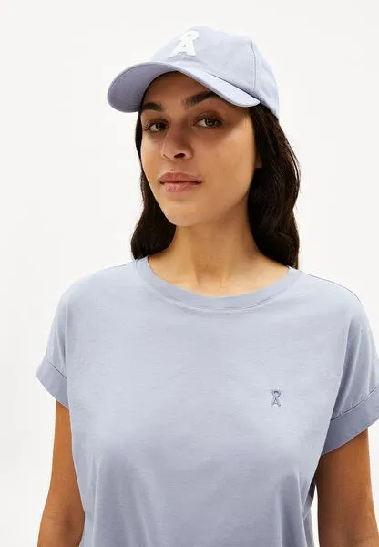 ARMEDANGELS ARMEDANGELS IDAARA Damen T-Shirt aus Bio-Baumwolle, Misty morning, – Produktbild 3 von 4