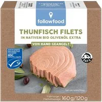 followfood Thunfisch-Filets in Olivenöl – Produktbild 1 von 1