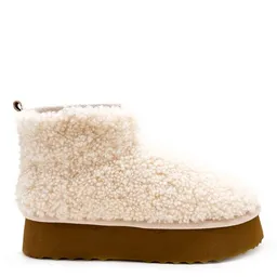thies Stiefel aus Schaffell "thies 1856 ® Platform Shearling Shorty Boots" – Produktbild 1 von 1