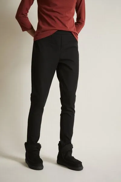 LANIUS LANIUS Slim Fit Hose aus Bio-Baumwolle mit Comfort Stretch, Black, – Produktbild 2 von 4