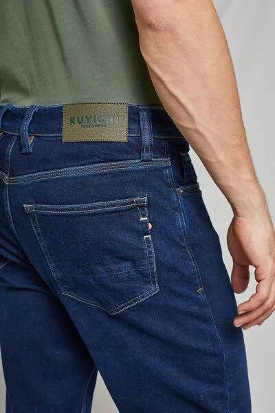 Kuyichi Kuyichi Jeans Straight Fit - Scott, Blau, – Produktbild 5 von 6