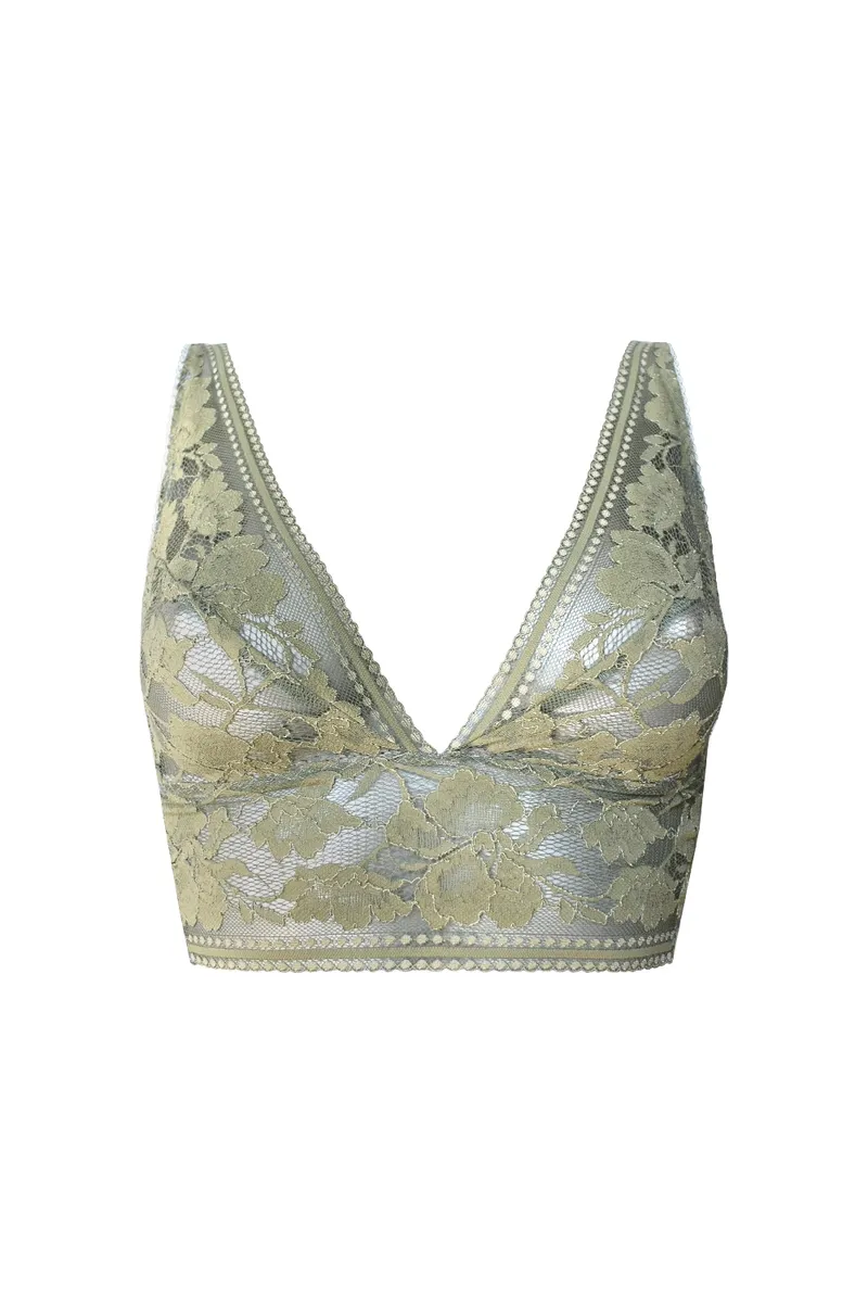 Anekdot Anekdot Damen vegan Bralette Viana, Hellgrün, – Produktbild 1 von 2