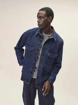 WOTE WOTE Denim Overshirt aus Bio-Baumwolle – Produktbild 1 von 1