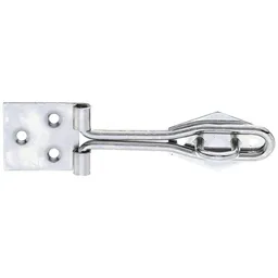 Alberts ALBERTS Überfalle m.Schlaufe aus gerolltem Draht, m.Öse, disp., LxB 120x31, 5 mm – Produktbild 1 von 1