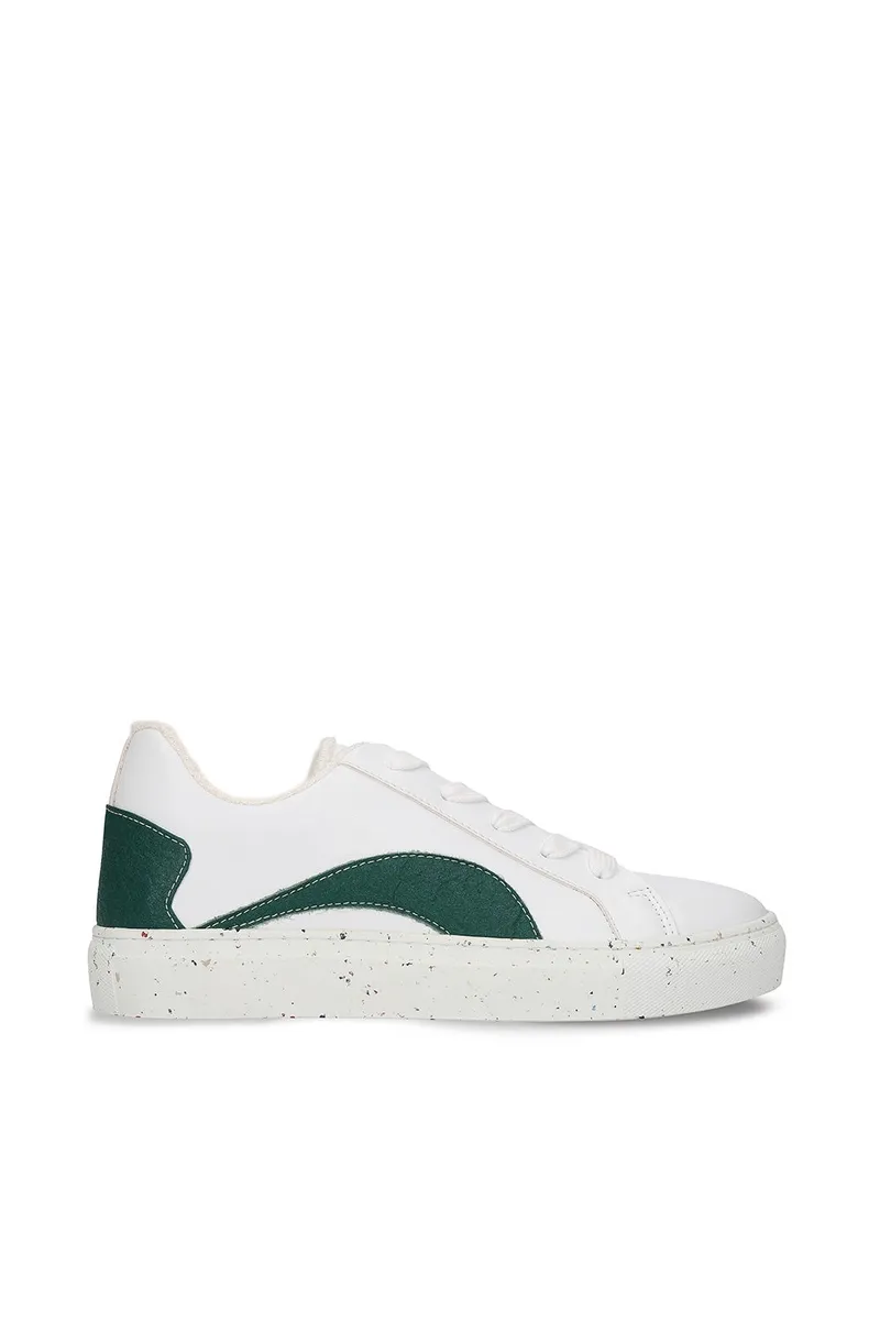 NAE NAE Herren vegan Sneaker Berlin Grün, Dunkelgrün, – Produktbild 1 von 2