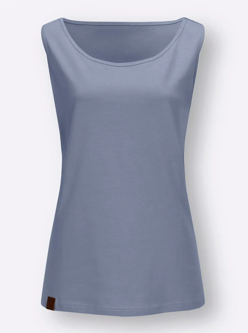 Witt Shirttop taubenblau, Taubenblau, – Produktbild 1 von 2