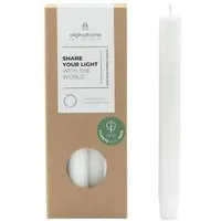Originalhome Originalhome Gute Stabkerzen für bewusste Geschenke - paraffinfrei & vegan, Weiß, – Produktbild 1 von 1