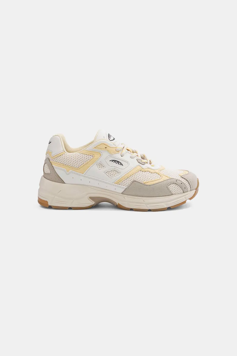 MoEa MoEa Herren vegan Sneaker Rush Beige & Gelbe Ananas, Beige, – Produktbild 1 von 2