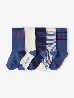 Vertbaudet 5er-Pack Jungen Socken COOL KIDS – Produktbild 1 von 1