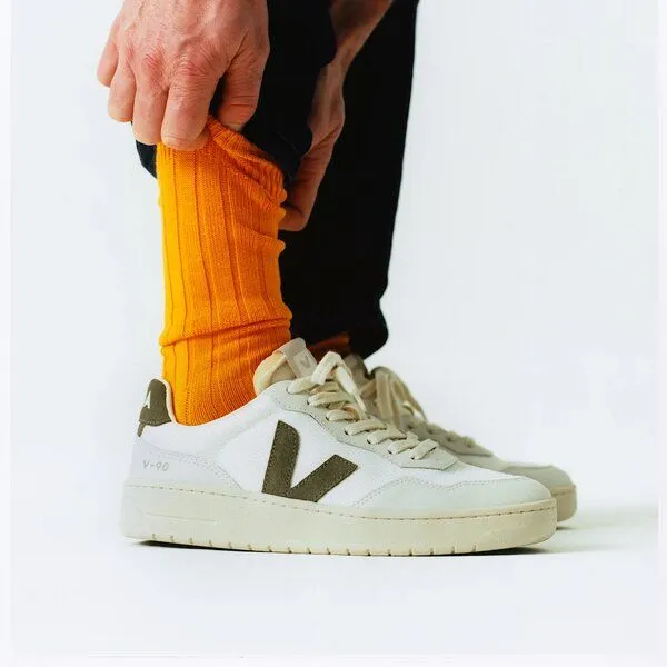 Veja Veja V-90 B-Mesh - white kaki MEN, White, – Produktbild 3 von 4