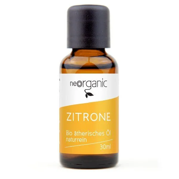 NeoOrganic NeoOrganic Bio-Zitronenöl (Citrus Limon) 100% naturreines ätherisches BIO-Öl – Produktbild 2 von 5