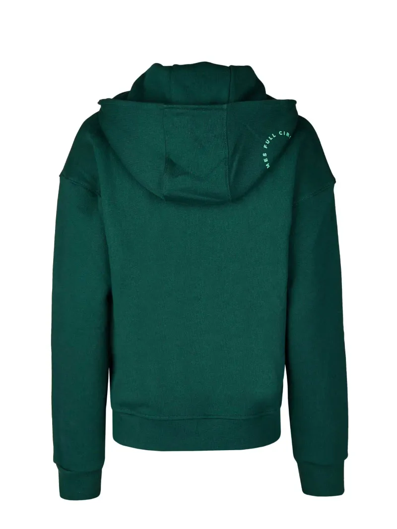nice to meet me nice to meet me Damen vegan Rundschreiben Hoodie Grün, Dunkelgrün, – Produktbild 1 von 3