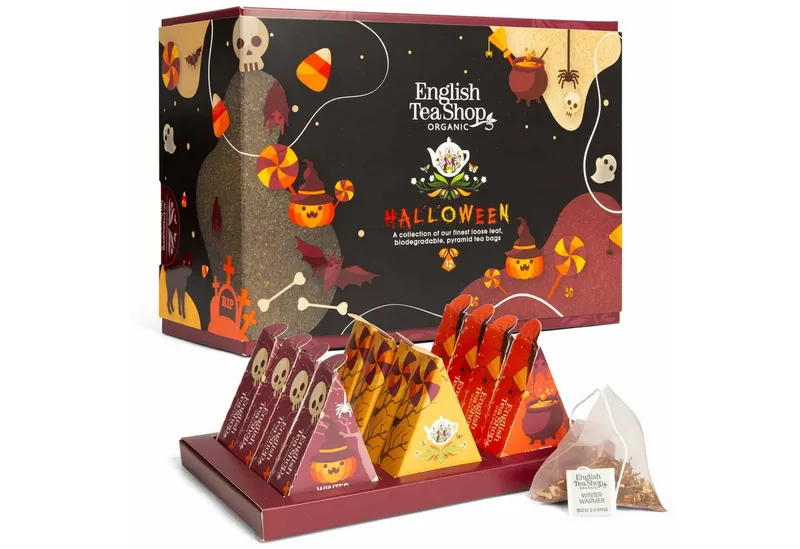 English Tea Shop English Tea Shop Tee Geschenk "Halloween" BIO, 12 Pyramiden Beutel – Produktbild 1 von 5