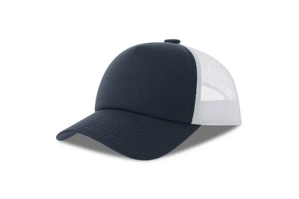 Atlantis Headwear Atlantis Headwear Damen / Herren Trucker Cap, Navy, – Produktbild 2 von 5