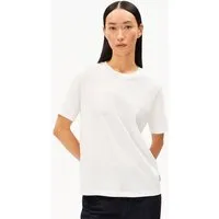 ARMEDANGELS ARMEDANGELS LUALAA Damen T-Shirt aus Bio-Baumwolle, White, – Produktbild 1 von 1