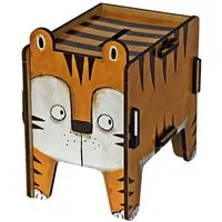 WERKHAUS WERKHAUS Spardose Vierbeiner - Tiger aus Holz – Produktbild 1 von 1