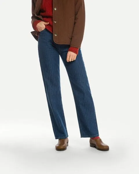 MATONA Matona Jeans | Straight Leg Denim Pants | aus Baumwolle, Blue, – Produktbild 2 von 4