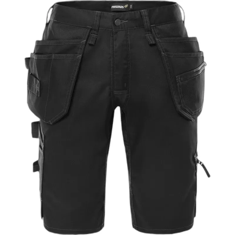 Fristads Stretch-Shorts für Damen Fristads 2904 GWM, Schwarz, – Produktbild 2 von 2