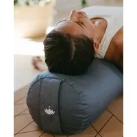 Lotuscrafts Lotuscrafts Yogarolle RESTORATIVE Ø24 cm - Yoga Bolste Rolle - GOTS zertifiziert, Indigo dust, – Produktbild 1 von 1