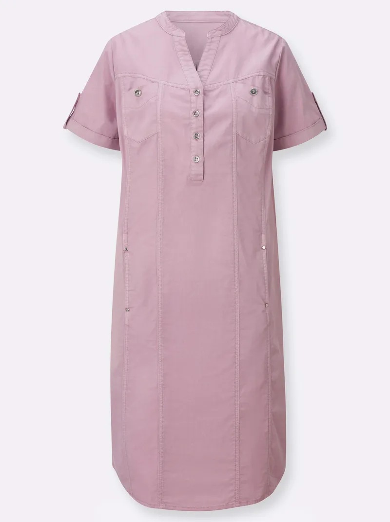 Witt Jeanskleid mauve, Mauve, – Produktbild 1 von 2