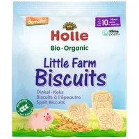 Holle Holle Bio-Dinkel-Kekse "Little Farm Biscuits", ab 10. Monat, 100 g – Produktbild 1 von 1
