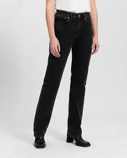 Kuyichi Kuyichi Straight Fit Jeans - Rosa - aus Biobaumwolle (vintage black) – Produktbild 1 von 1