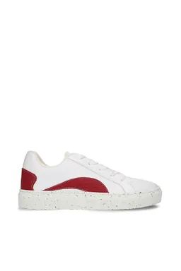 NAE NAE Herren vegan Sneakers Berlin Weiß Rot – Produktbild 1 von 1