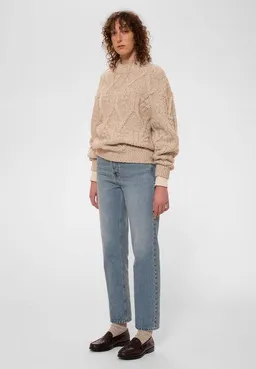 Nudie Jeans Nudie Jeans Strickpullover Elsa Cable Knit - aus Wollmix – Produktbild 1 von 1