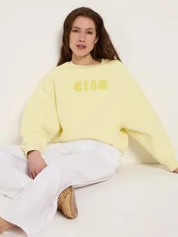 LANIUS LANIUS Statementsweatshirt Pullover aus Bio-Baumwolle – Produktbild 1 von 1
