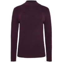 KnowledgeCotton Apparel KnowledgeCotton Apparel Ripp-Strickpullover Merino, Fig, – Produktbild 1 von 1