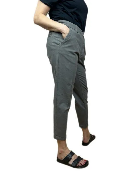 Haikure Haikure - Chino Hose Barcelona, Grau (flint), – Produktbild 3 von 4