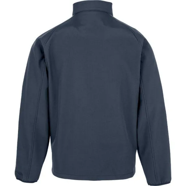 Result Genuine Recycled Result Genuine Recycled Herren Atmungsaktive Softshell-Jacke mit Stehkragen, Navy, – Produktbild 1 von 4