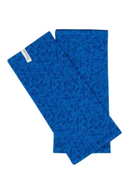 Tranquillo Jersey-Stulpen - blue paisley / one size – Produktbild 1 von 1