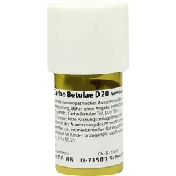 Weleda WELEDA CARBO BETULAE D 20 Trituration 20 g Trituration – Produktbild 1 von 1