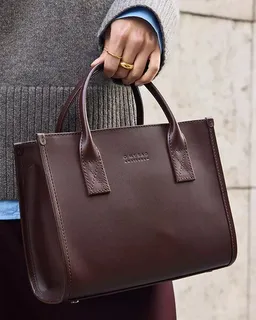 O MY BAG O MY BAG Jackie Midi Tasche - Chocolate Classic Leather – Produktbild 1 von 1