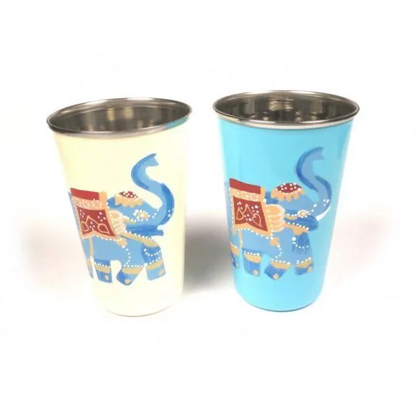 Just Be Just Be Elefant Becher groß, Weiss, – Produktbild 2 von 2