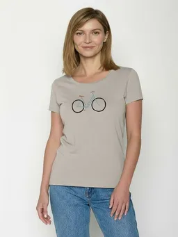 GreenBomb GREENBOMB Bike Freehand Loves - Sportliches T-Shirt aus Bio-Baumwolle / hochwertiger Print / GOTS / Fair & Vegan – Produktbild 1 von 1