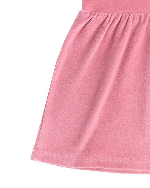Leela Cotton Leela Cotton Kinder Nickykleid, Altrosa, – Produktbild 3 von 4