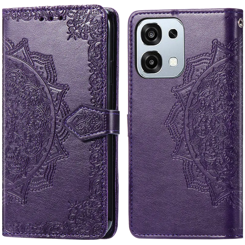 imoshion imoshion Mandala Klapphülle für das Oppo A6 Pro (5G), Lila, – Produktbild 1 von 1