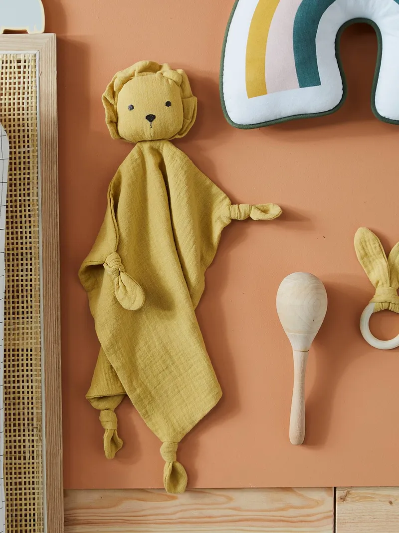 Vertbaudet Baby Geschenk-Set, Senfgelb, – Produktbild 1 von 3