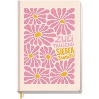 Häfft Häfft Timer-Jugendkalender 2026/27 DIN A5, Pink Flowers EM – Produktbild 1 von 1