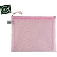 FolderSys FolderSys Kleinkram-Beutel "Candy Bag" mit RV, DIN A5, EVA, pastell rosé transparent – Produktbild 1 von 1