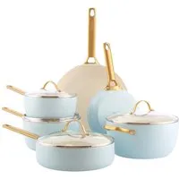 Greenpan GreenPan Pfannen- & Topfset "Padova Reserve" 6er-Set, hellblau – Produktbild 1 von 1